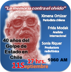 La memoria contra el olvido: 40 años del golpe de Estado en Chile