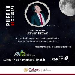 Programa 2108. Steven Brown. Tercera Parte