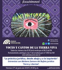 428. La práctica jurídica, desde abajo y a la izquierda: Entrevista con Bárbara Zamora. 