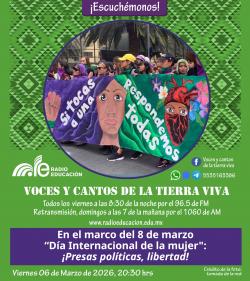 463. En el marco del 8 de marzo, Día Internacional de la Mujer: ¡Presas políticas, libertad!