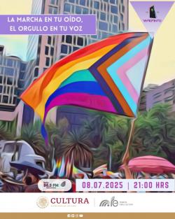 LA MARCHA EN TU OÍDO, EL ORGULLO EN TU VOZ