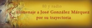 Homenaje a José González Márquez por su trayectoria