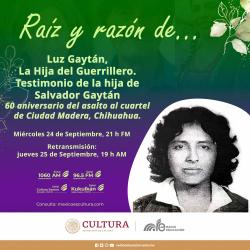421: Luz María Gaitán, La hija del guerrillero.