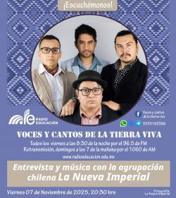 447. Entrevista y música con la agrupación chilena “La Nueva Imperial”