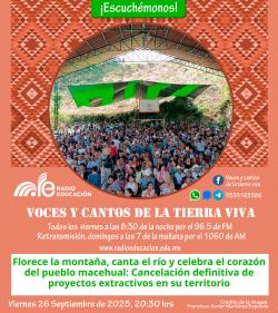 441. Florece la montaña, canta el río y celebra el corazón del pueblo macehual: Cancelación definitiva de proyectos extractivos en su territorio