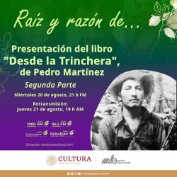 416. “Desde la trinchera”. Presentación del libro de Pedro Martínez. Segunda parte