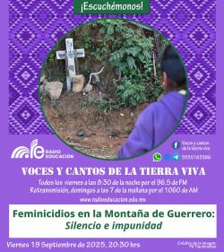 440. Feminicidios en la Montaña de Guerrero: Silencio e impunidad