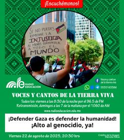 436. ¡Defender Gaza es defender la humanidad! ¡Alto al genocidio, ya!