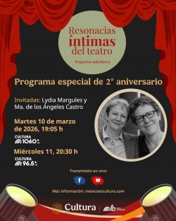 Lydia Margules y Ángeles Castro