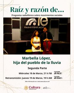 446. Marbella López, hija del Pueblo de la Lluvia. Segunda parte