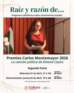 448. Premio Carlos Montemayor 2026. Segunda parte