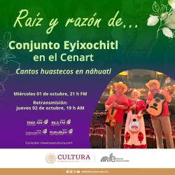 422 Trío Eyixochitl, cantos en náhuatl desde la Huasteca
