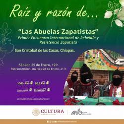 386. “Las abuelas zapatistas” Primer Encuentro Internacional de Rebeldía y Resistencia Zapatista.